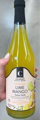 Lime Mango Artisanal Italian Soda, Lime Mango