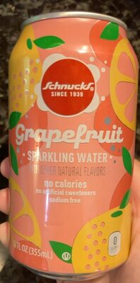 Grapefruit Sparkling Water, Grapefruit