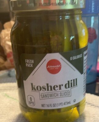 Kosher Dill Sandwich Slices, Kosher Dill