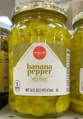 Mild Banana Pepper Rings, Mild