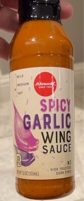 Spicy Garlic Wing Sauce, Spicy Garlic