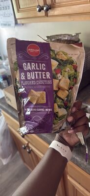 Garlic & Butter Flavored Croutons, Garlic & Butter