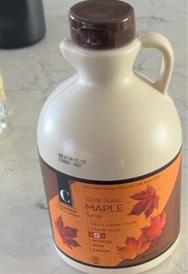 100% Pure Maple Syrup, Maple