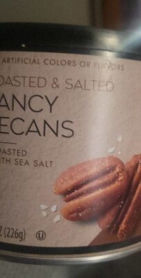 Roasted & Salted Fancy Pecans With Sea Salt, Roasted & Salted, With Sea Salt