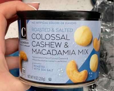 Roasted & Salted Colossal Cashew & Macadamia Mix, Roasted & Salted