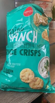 Ranch Flavored Mini Rice Crisps, Ranch