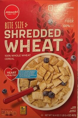 Shredded 100% Whole Wheat Bite Size Cereal, Shredded Wheat