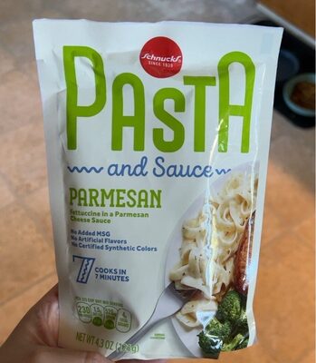 Parmesan Fettuccine In A Parmesan Cheese Sauce, Parmesan