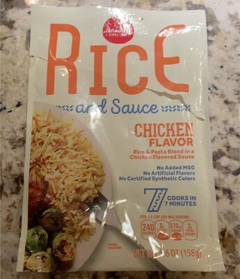 Chicken Rice & Pasta Blend In A Chicken Flavored Sauce, Chicken