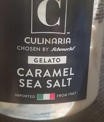 Caramel Sea Salt Gelato, Caramel Sea Salt