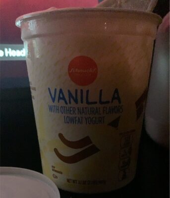 Vanilla Flavored Lowfat Yogurt, Vanilla