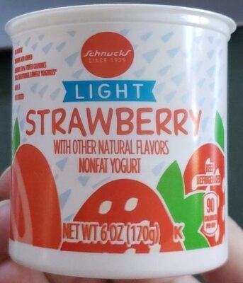 Strawberry Light Nonfat Yogurt, Strawberry