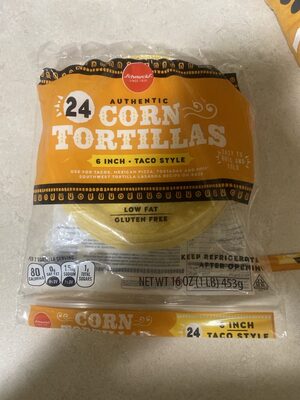 Corn Taco Style Tortillas, Corn