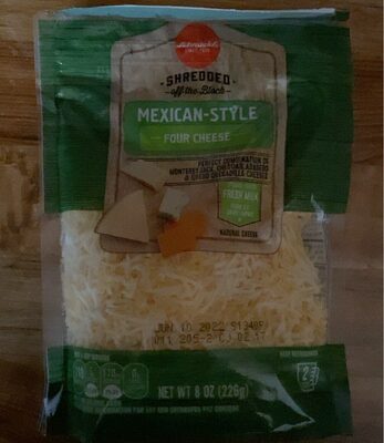 Shredded Mexican-Style Four Cheese, Four Cheese