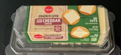 Extra Sharp Cheddar Natural Cheese Cracker Cuts, Extra Sharp Cheddar