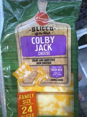 Colby Jack Colby And Monterey Jack Sliced Cheese, Colby Jack