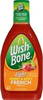 Wish-Bone Light Sweet & Spicy French Salad Dressing, 15 fl. oz.