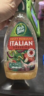 Wish-Bone Zesty Robusto Italian Salad Dressing, 15 fl. oz.