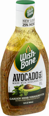 Wish-Bone Avocado Oil Blend Garden Herb Vinaigrette Salad Dressing, 15 fl. oz.