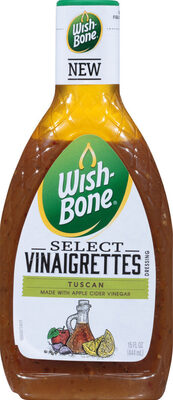 Wish-Bone Select Vinaigrettes Tuscan Salad Dressing, 15 fl. oz.