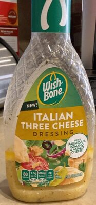 Wish-Bone Italian Three Cheese Salad Dressing, 15 fl. oz.