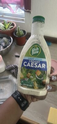 Wish-Bone Light Creamy Caesar Salad Dressing, 15 fl. oz.