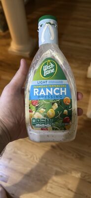 Wish-Bone Light Parmesan Peppercorn Ranch Salad Dressing, 15 fl. oz.