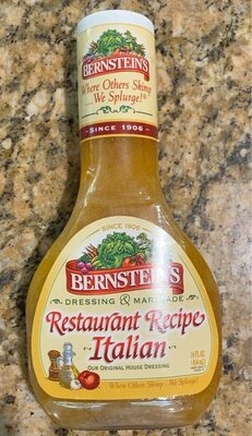 Bernstein's Restaurant Recipe Italian Salad Dressing & Marinade, 14 fl. oz.