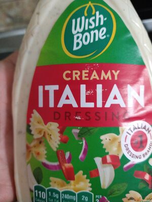 WISHBONE Creamy Italian Dressing