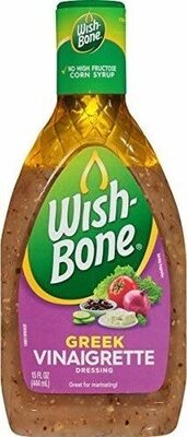 Wish-Bone Greek Vinaigrette Salad Dressing, 15 FL OZ