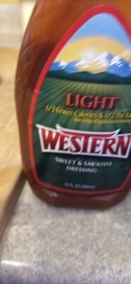 WESTERN Light Sweet And Smooth French Salad Dressing