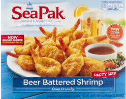Crunchy Beer Battered Shrimp
