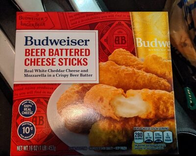 Beer Battered Cheese Sticks
