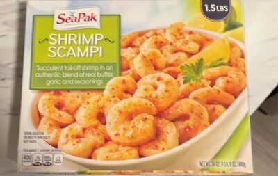 Shrimp Scampi Succulent Tail-Off Shrimp In An Authentic Blend Of Real Butter, Garlic And Seasonings, Shrimp Scampi