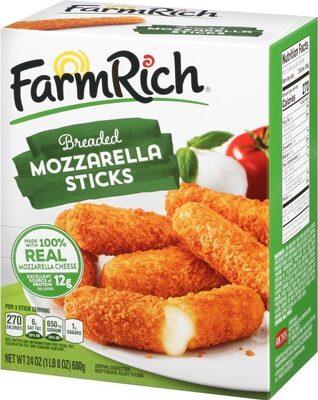 Breaded Mozzarella Sticks