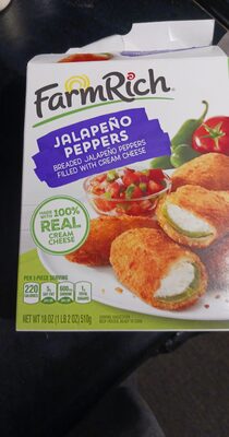 Farm Rich Jalapeo Peppers, 18 Oz
