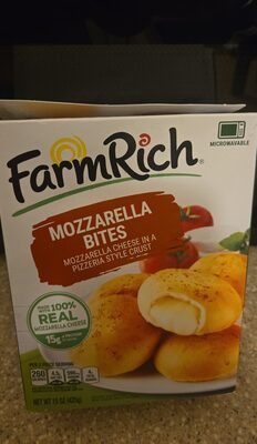 Mozzarella Cheese In A Pizzeria Style Crust Bites, Mozzarella