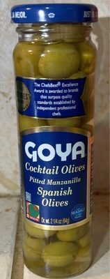 Pitted Manzanilla Spanish Cocktail Olives