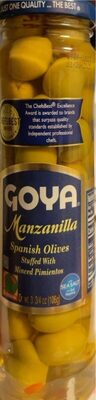 Manzanilla Stuffed With Minced Pimientos Spanish Olives