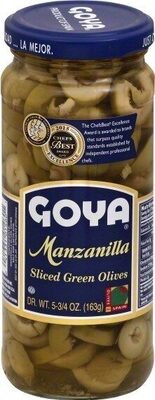 Sliced Green Olives