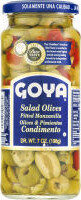 Pitted Manzanilla Olives & Pimientos Salad Olives