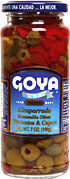 Reduced Sodium Pitted Manzanilla Olives Pimientos & Capers Alcaparrado