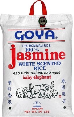 100% Jasmine White Rice