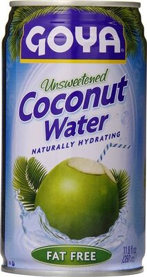 Fat Free Unsweetened Coconut Water