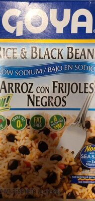 Low Sodium Rice & Black Beans