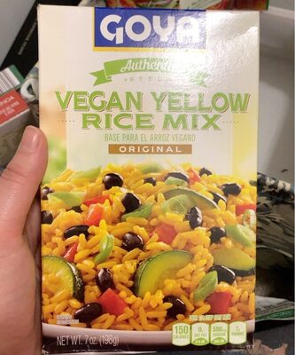 Original Vegan Yellow Rice Mix, Original
