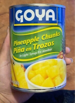 Light Syrup Pineapple Chunks