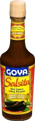 Goya, Hot Sauce, Salsita, Salsa Picante, Ancho Chiles