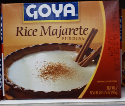 Goya, Rice Majarete Pudding