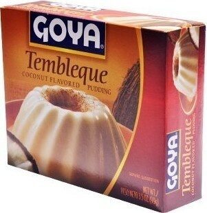 Tembleque Coconut Flavored Pudding, Coconut